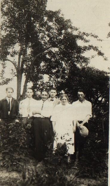 Harry and Ina McGranahan Brown with their Sons