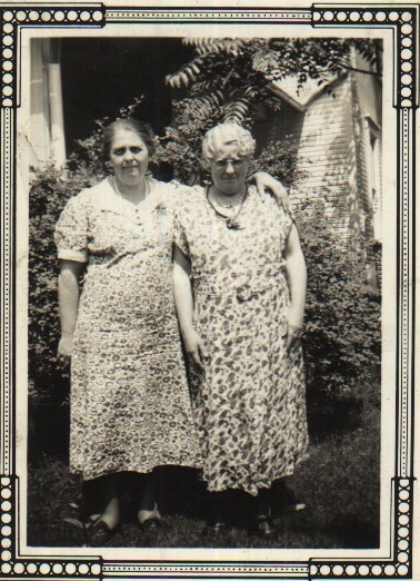 Bertha McGranahan Rodebaugh and Ina McGranahan Brown