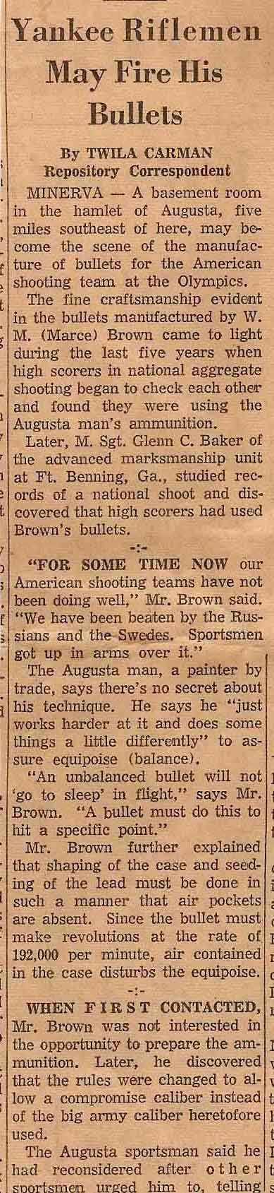 Augusta Man Shoots for the Olympics