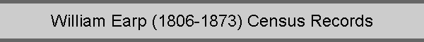 William Earp (1806-1873) Census Records