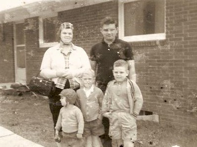 Richard Garrett and Family in Wyoming