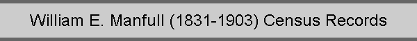 William E. Manfull (1831-1903) Census Records