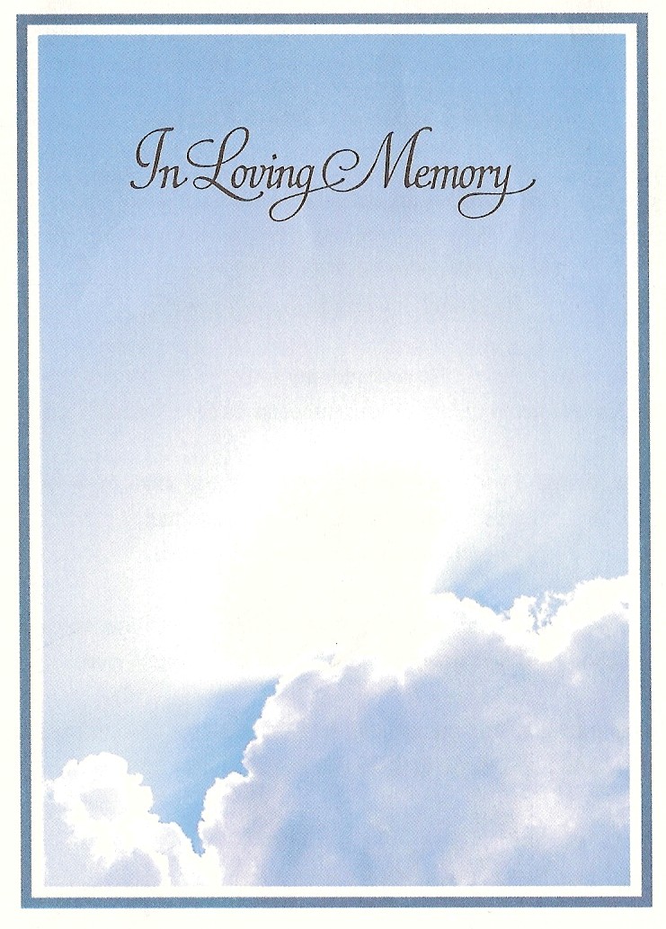 Kenneth Ray Shaver, Sr. Funeral Card